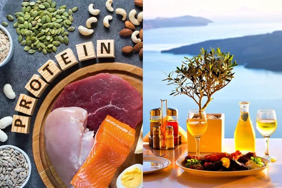 High-Protein Diet and Mediterranean Diet